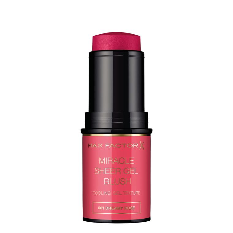 Max Factor, Miracle Sheer Gel Blush, róż do policzków w sztyfcie nr 001, Dreamy Rose, 8g