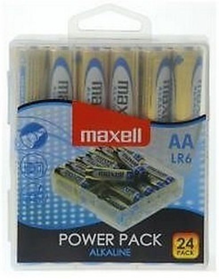 Maxell, bateria alkaliczna Lr6, Value Box, 24 szt.