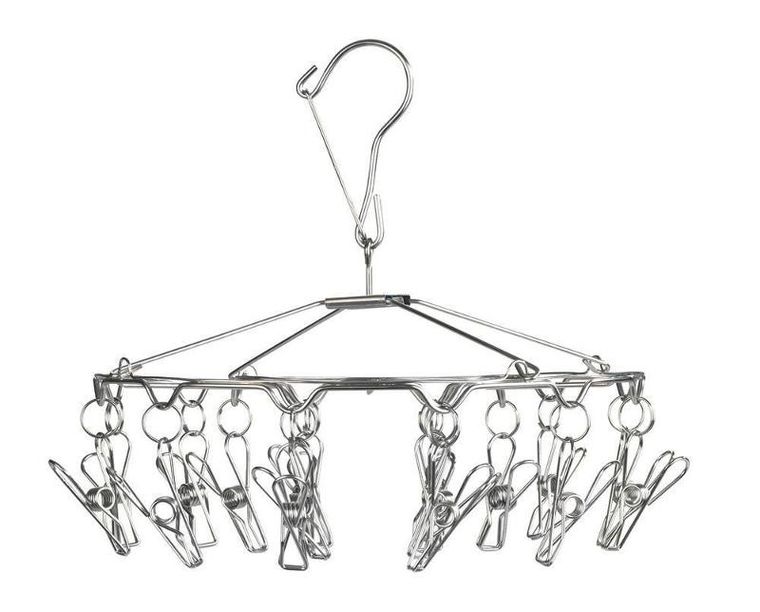 Maximex, mała suszarka na pranie ze stali nierdzewnej, ø 27 cm