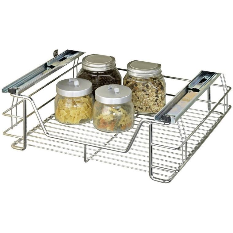 Maximex, metalowy koszyk do kuchni, organizer na przybory kuchenne