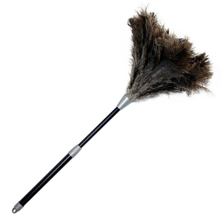 Maximex, miotełka do usuwania kurzu teleskopowa, strusie pióra