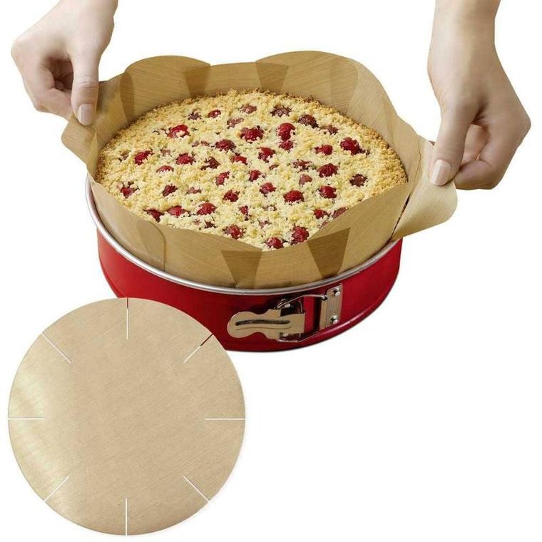 Maximex,, nowoczesna folia do pieczenia, okrągła