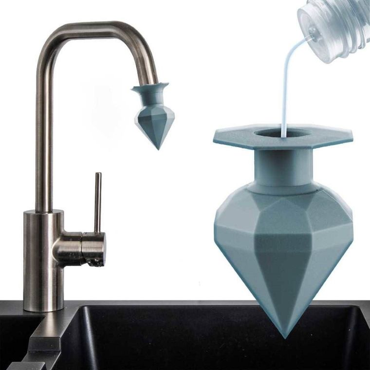 Maximex, silikonowa nakładka na kran, czyści z kamienia i osadów