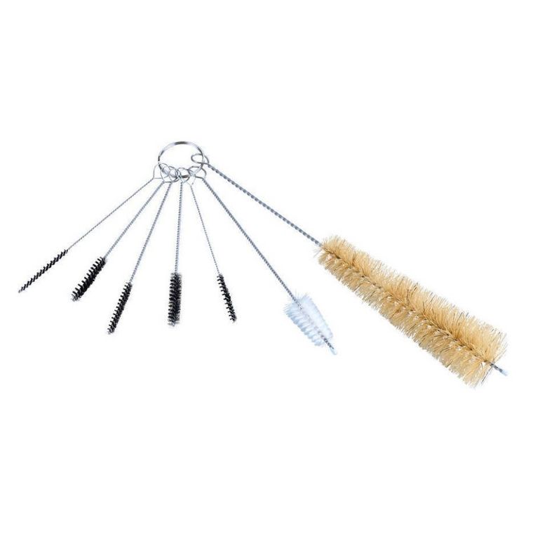 Maximex, szczotka do mycia butelek, zestaw 7 końcówek