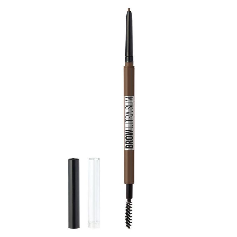 Maybelline, Brow Ultra Slim, automatyczna kredka do brwi, Medium Brown, 9g