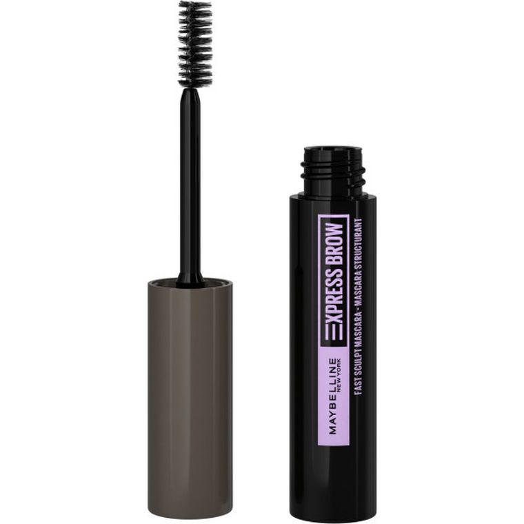 Maybelline, Express Brow Sculpt Mascara, modelująca maskara do brwi, 04 Medium Brown, 6 ml