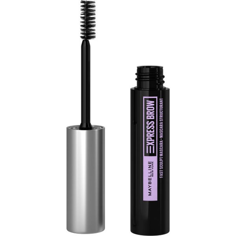 Maybelline, Express Brow Sculpt Mascara, modelująca maskara do brwi, 10 Clear, 6ml