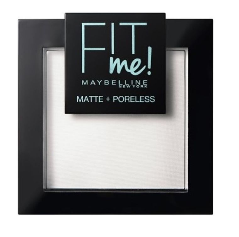 Maybelline, Fit Me Matte Poreless Pressed Powder, puder matujący do twarzy, w kompakcie 090 Translucent, 9g