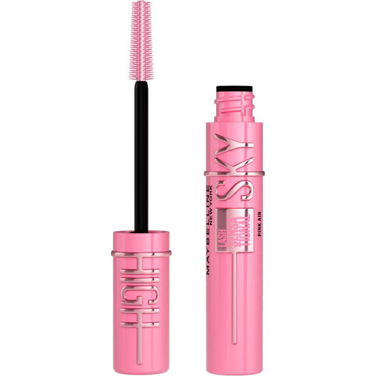 Maybelline, Lash Sensational, maskara do rzęs, wydłużająca, Sky High, Pink Air, 7,2 ml