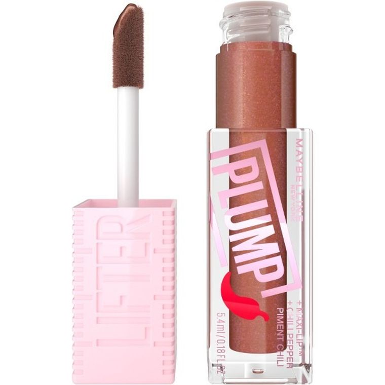 Maybelline, Lifter Plump, błyszczyk powiększający usta, nr 007, Cocoa Zing, 5.4 ml