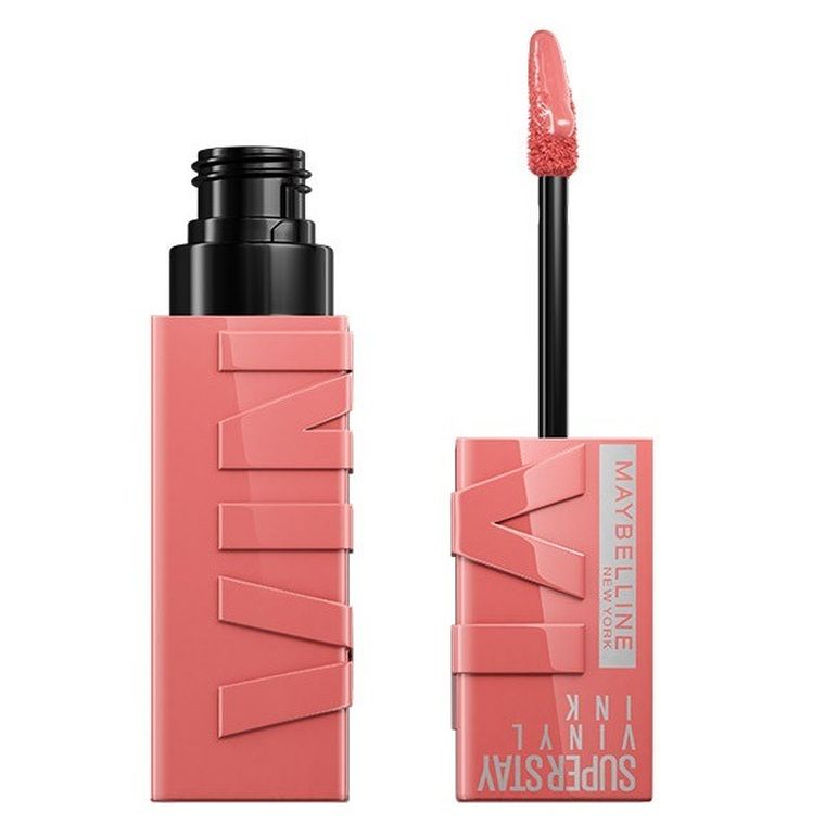 Maybelline, Super Stay Vinyl Ink, winylowa pomadka w płynie, 100 Charmed, 4.2 ml
