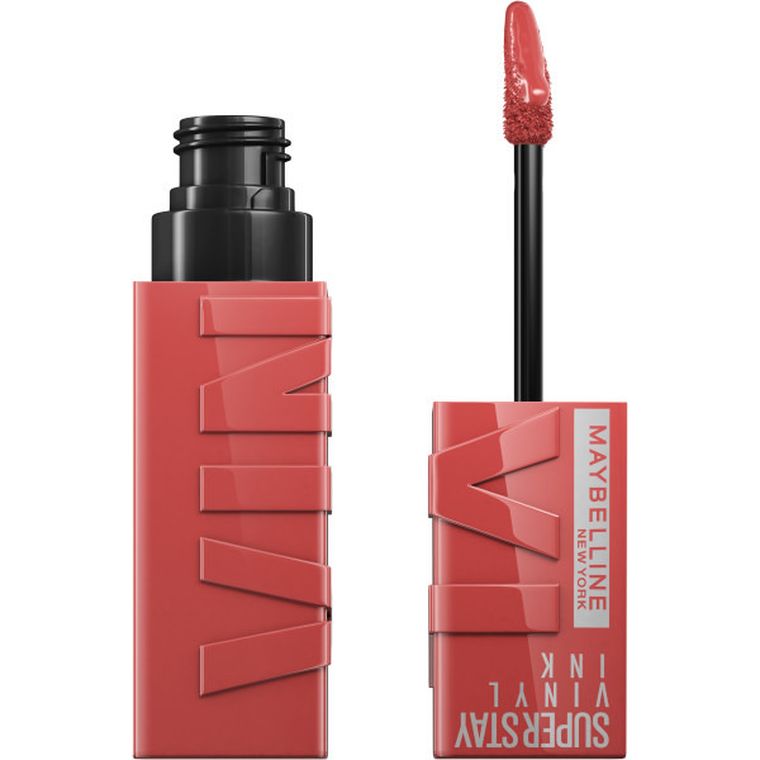 Maybelline, Super Stay Vinyl Ink, winylowa pomadka w płynie, 15 Peachy, 4.2ml