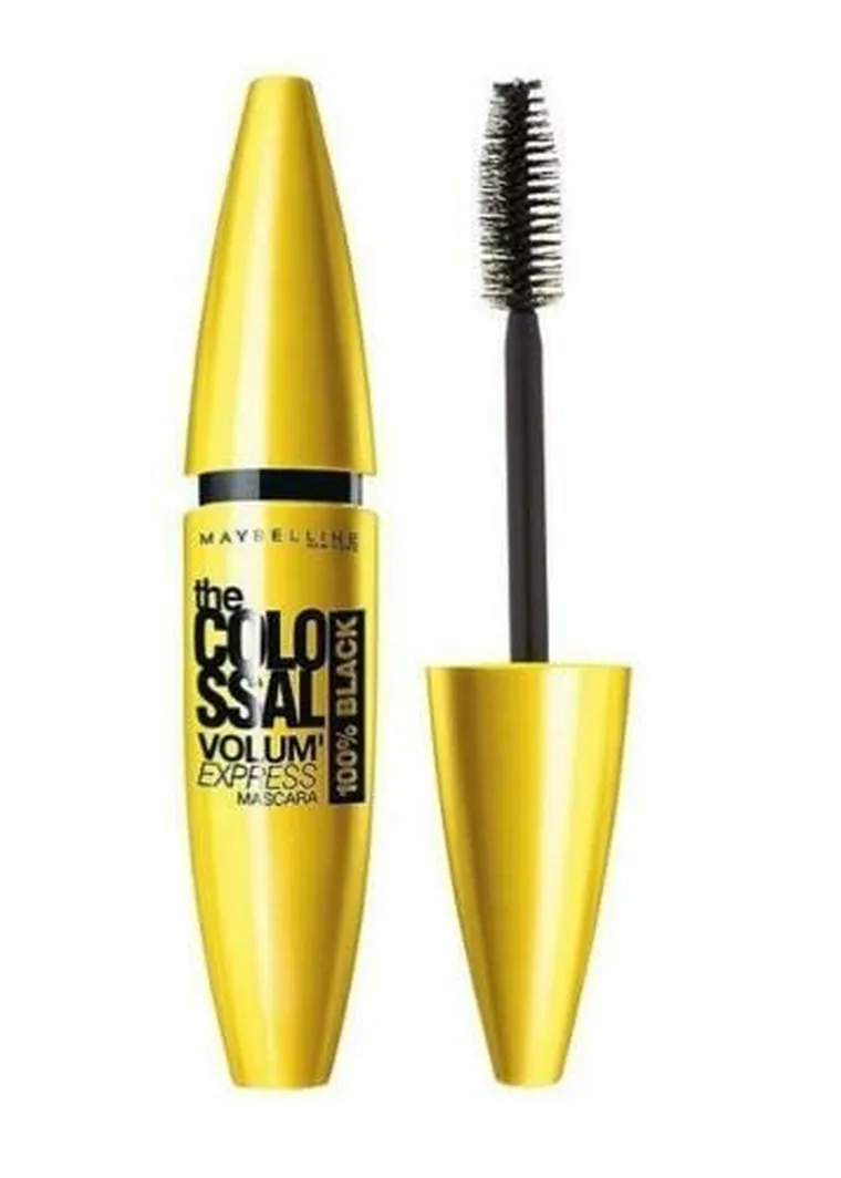 Maybelline, The Colossal Volum' Express 100% Black, tusz do rzęs, czarny, 9 ml