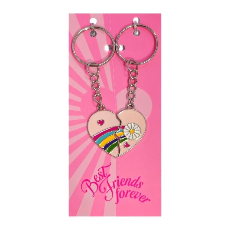 MCD, brelok, best friends, tęcza