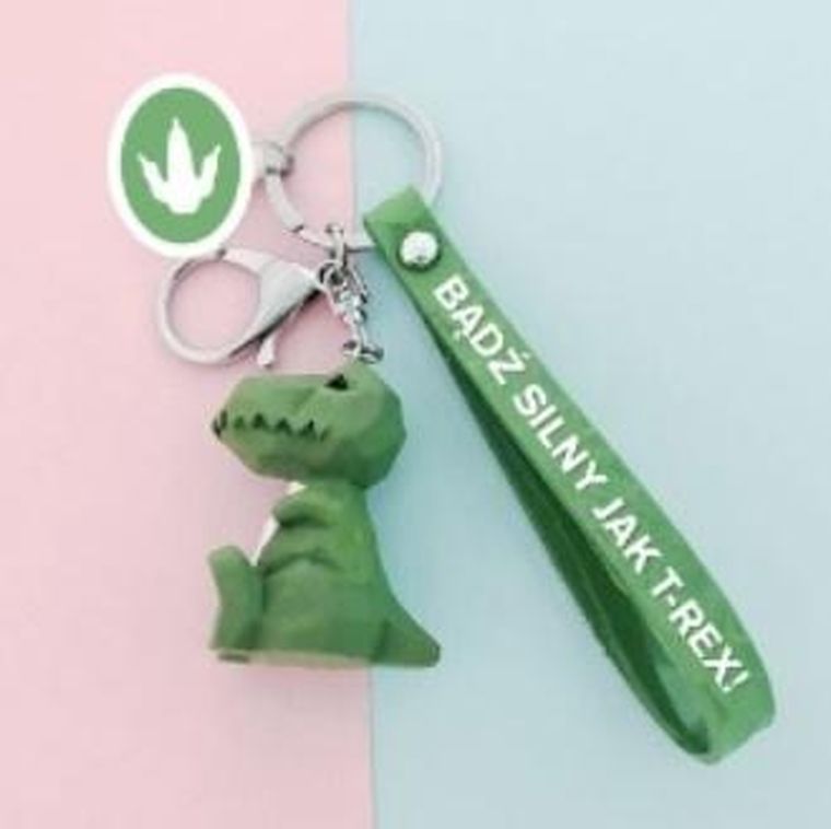 MCD, brelok, dinozaur