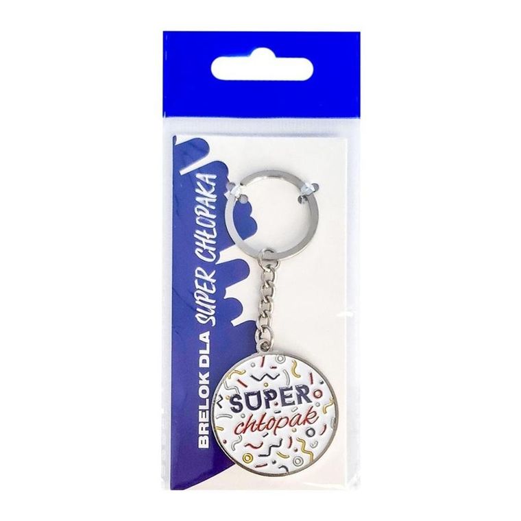 MCD, brelok, dla chłopaka, biały