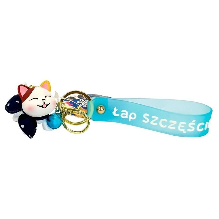 MCD, brelok, kotek, biały