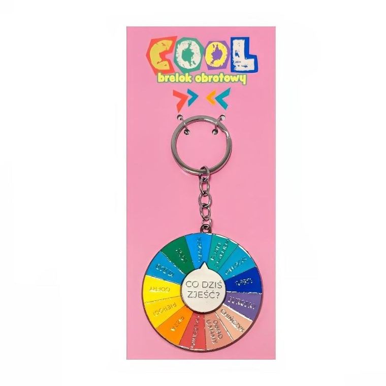 MCD, Cool, brelok obrotowy, Co dziś zjeść?
