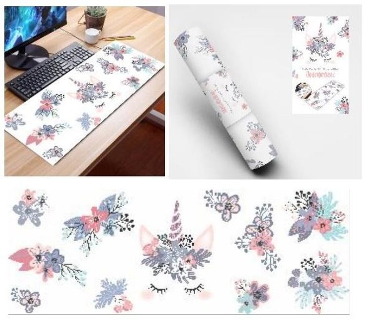 Mcd, podkładka na biurko, mata, jednorożec