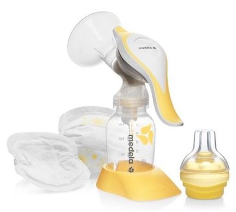 Medela, Harmony Pump & Feed Set, 2-fazowy laktator ręczny z akcesoriami