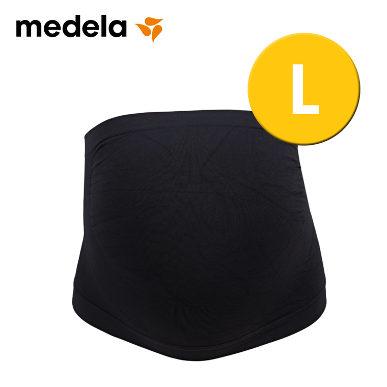 Medela, pas ciążowy, czarny, rozmiar L