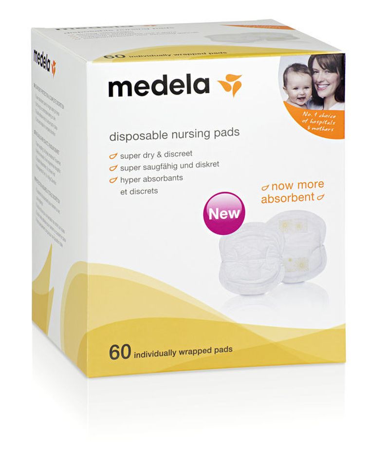 Medela, wkładki laktacyjne jednorazowe, 60 szt.