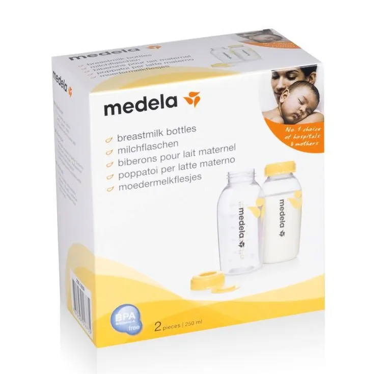 Medela, zestaw butelek, 250 ml, 2 szt.