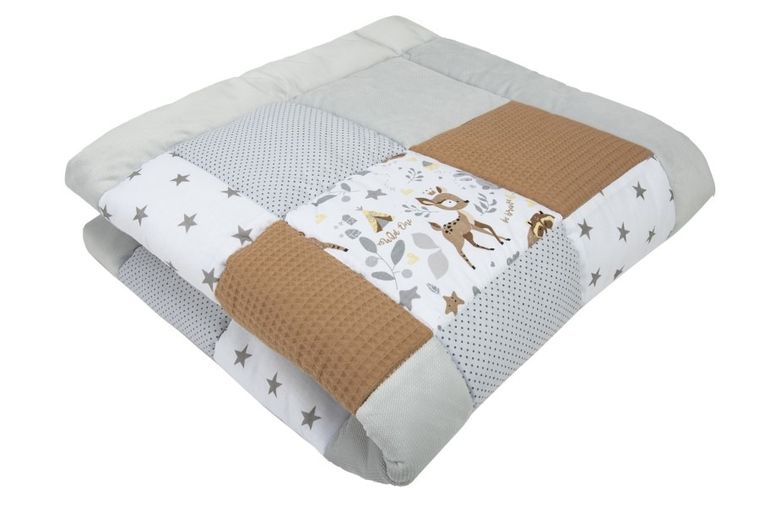 Medi Partners, Jelonki, mata do zabaw, kocyk, 120-120 cm