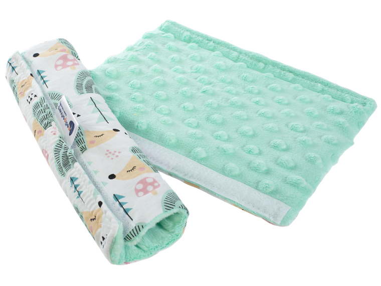 Medi Partners, Jeże, ochraniacz na pasy, miętowy