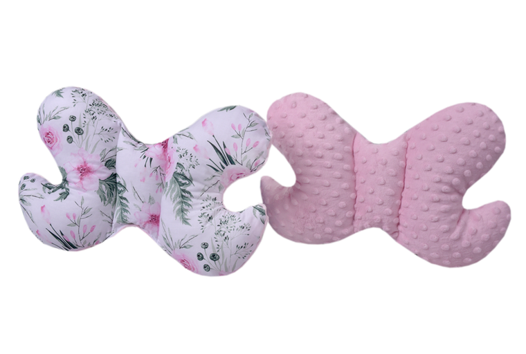 Medi Partners, Kwiaty, motylek, poduszka antywstrząsowa, róż