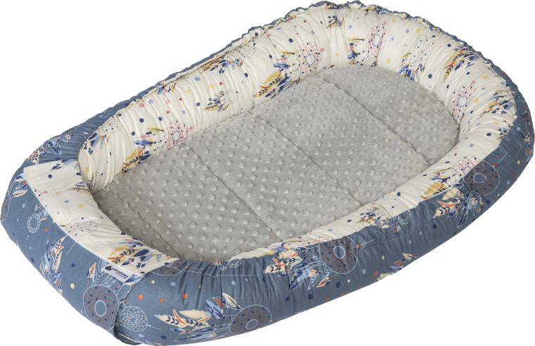 Medi Partners, Łapacze Snów, gniazdo niemowlęce, kokon solo, szary