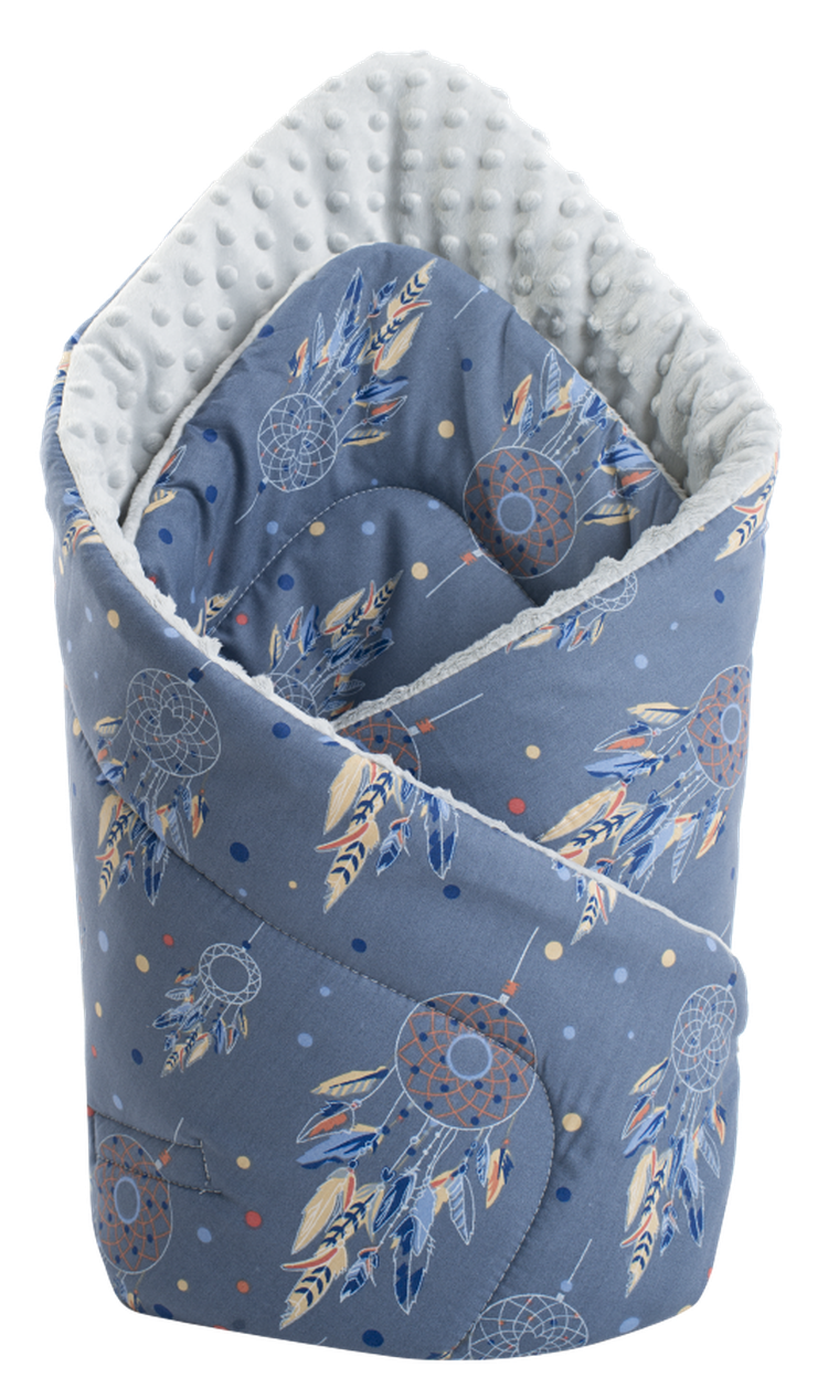 Medi Partners, Łapacze Snów, rożek niemowlęcy minky, szary