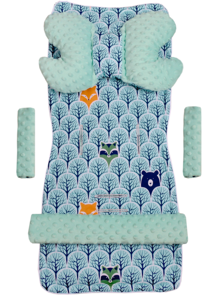 Medi Partners, Las, wkładka do wózka, zestaw, 4 elementy