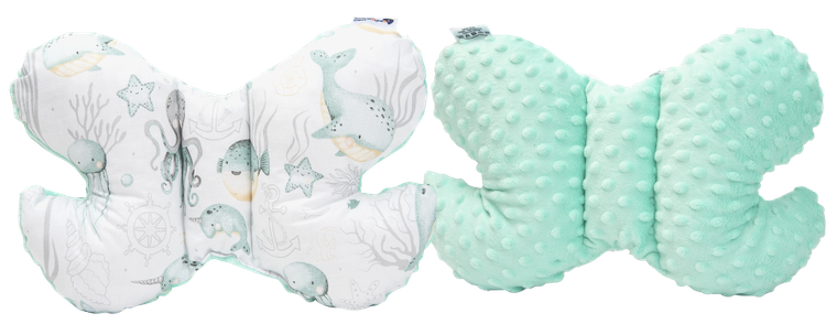 Medi Partners, Ocean, motylek, poduszka antywstrząsowa