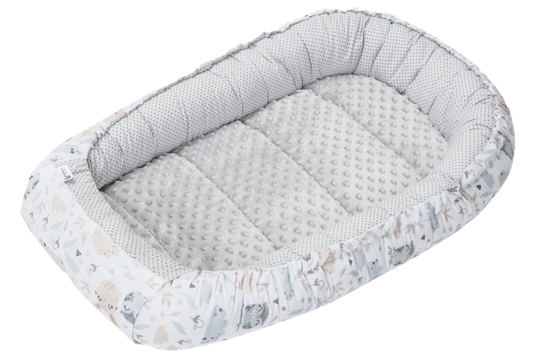 Medi Partners, Polana, gniazdo niemowlęce, kokon solo, szary