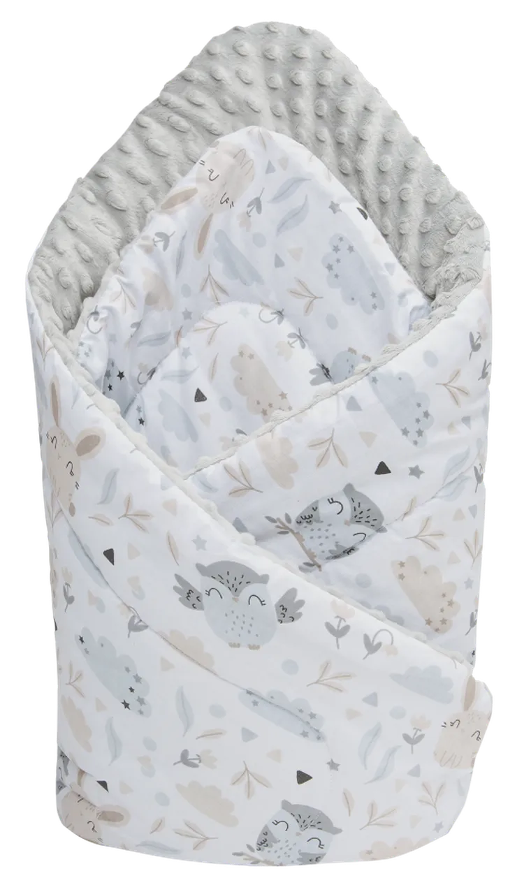 Medi Partners, Polana, rożek niemowlęcy, minky, 75-75 cm