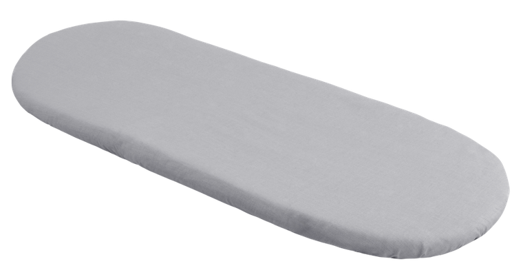 Medi Partners, prześcieradło z gumką do wózka, szare