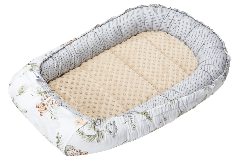 Medi Partners, Safari, gniazdo niemowlęce, kokon solo, beżowy