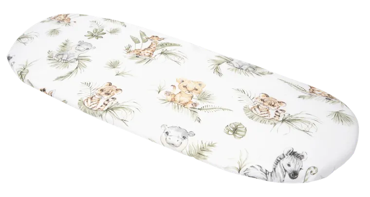 Medi Partners, Safari, prześcieradło z gumką do wózka, bawełniane