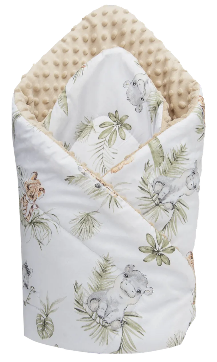 Medi Partners, Safari, rożek, becik, Minky, 75-75 cm