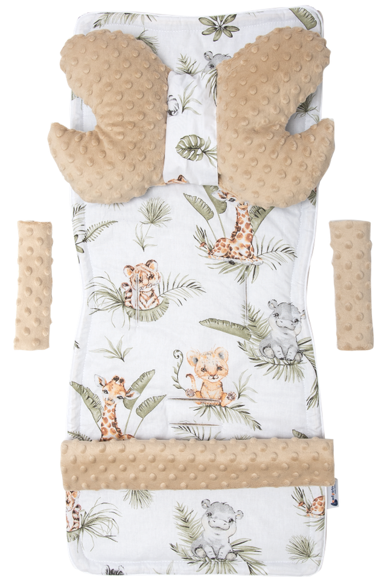 Medi Partners, Safari, wkładka do wózka, zestaw, 4 elementy