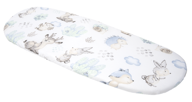 Medi Partners, Sarny, Jeż, prześcieradło z gumką do wózka, bawełniane