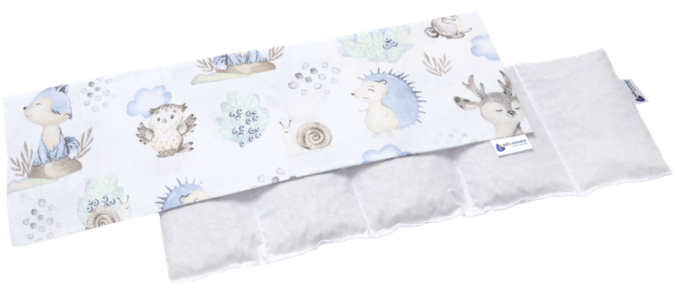 Medi Partners, Sarny, Jeż, termofor 5-komorowy z pestkami wiśni, 20-60 cm