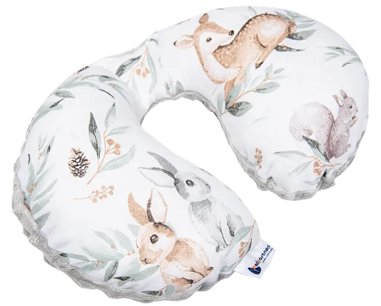 Medi Partners, Sarny, Liście, poduszka podróżna, rogal, szara