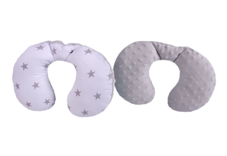 Medi Partners, Stars, poduszka podróżna, rogal, biała