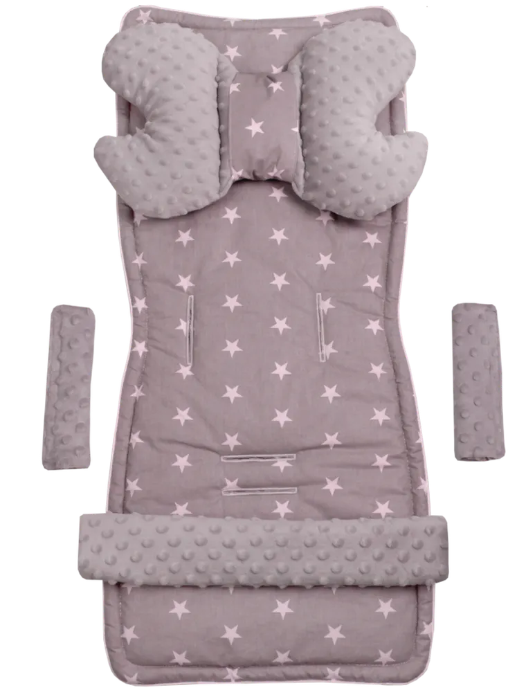 Medi Partners, Stars, wkładka do wózka, zestaw, 4 elementy