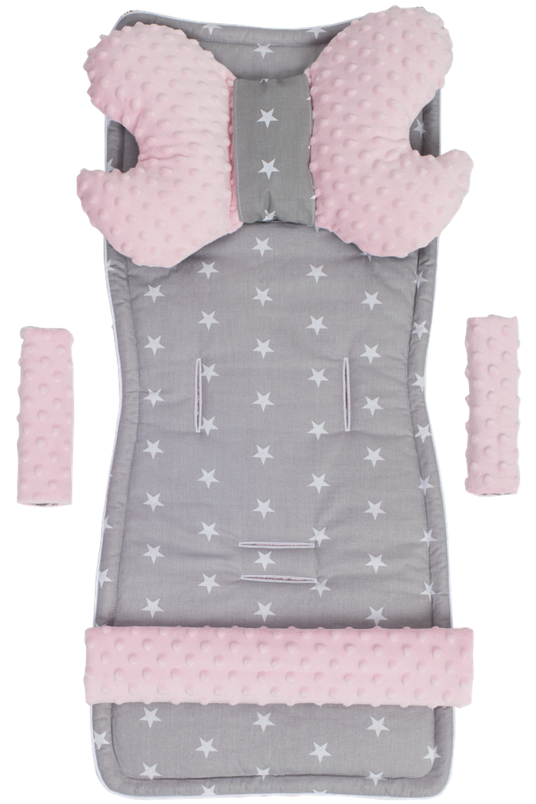 Medi Partners, Stars, wkładka do wózka, zestaw, 4 elementy