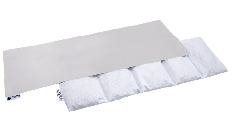 Medi Partners, Szary, termofor 5-komorowy z pestkami wiśni, 20-60 cm