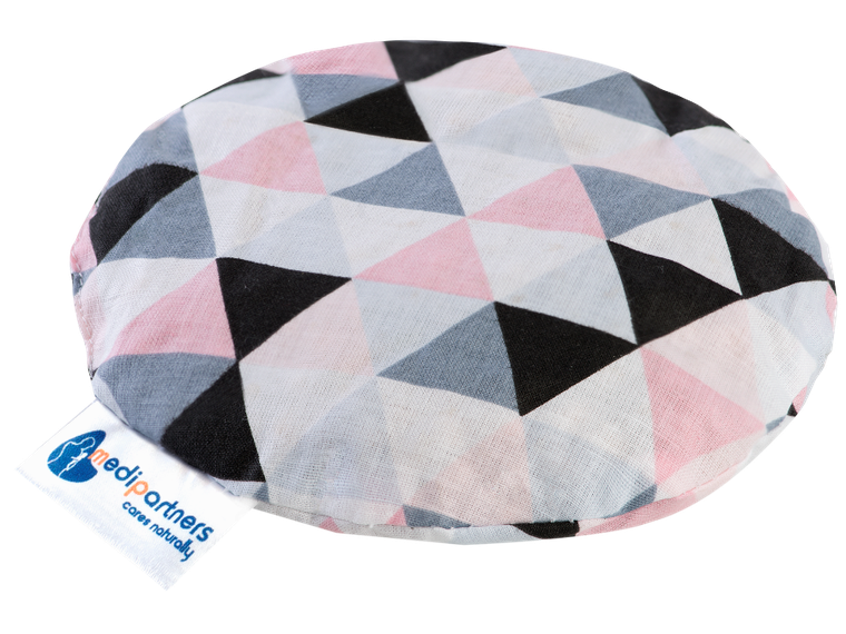 Medi Partners, Trójkąty, mały termofor z pestkami wiśni, różowy