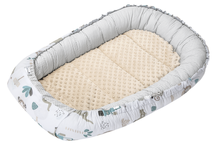 Medi Partners, Zoo, gniazdo niemowlęce, kokon solo, beżowy